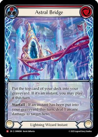 Astral Bridge (Extended Art) (OMN098) - Omens of the Third Age Cold Foil-1