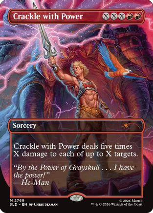 Crackle with Power (SLD-2769) - Secret Lair Drop Series-1