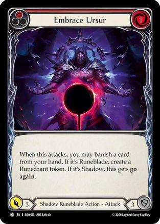 Embrace Ursur (Red) (SBW013) - Silver Age: Usurp the Shadow Throne