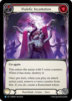 Malefic Incantation (Red) (SBW020) - Silver Age: Usurp the Shadow Throne-1