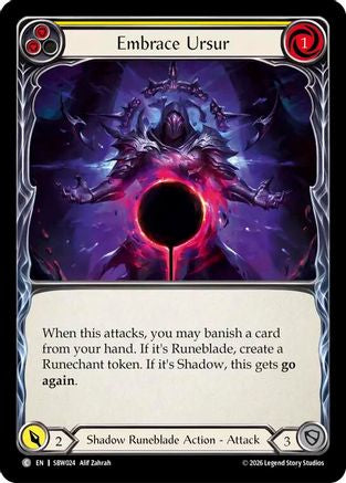 Embrace Ursur (Yellow) (SBW024) - Silver Age: Usurp the Shadow Throne-1