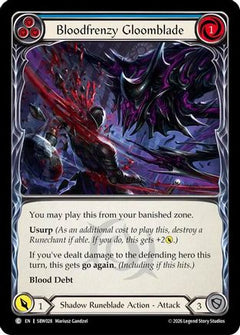 Bloodfrenzy Gloomblade (Blue) (SBW028) - Silver Age: Usurp the Shadow Throne-1