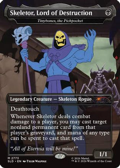 Skeletor, Lord of Destruction - Tinybones, the Pickpocket (SLD-2773) - Secret Lair Drop Series Foil-1