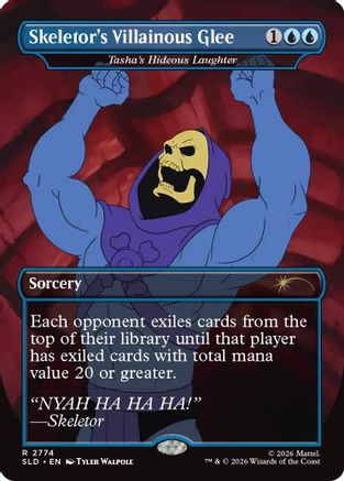 Skeletor's Villainous Glee - Tasha's Hideous Laughter (SLD-2774) - Secret Lair Drop Series-1