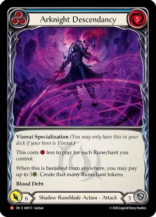 Arknight Descendancy (IAR111) - Usurp the Shadow Throne-1