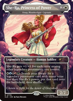 She-Ra, Princess of Power - Sisay, Weatherlight Captain (SLD-2778) - Secret Lair Drop Series Foil-1
