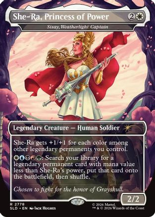 She-Ra, Princess of Power - Sisay, Weatherlight Captain (SLD-2778) - Secret Lair Drop Series Foil-1