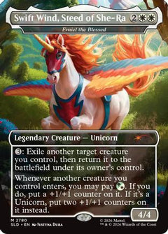 Swift Wind, Steed of She-Ra - Emiel the Blessed (SLD-2780) - Secret Lair Drop Series Foil-1