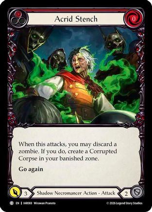 Acrid Stench (Red) (IAR069) - Usurp the Shadow Throne-1