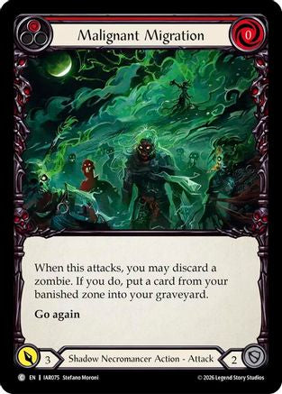 Malignant Migration (Red) (IAR075) - Usurp the Shadow Throne