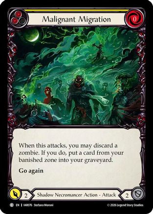 Malignant Migration (Yellow) (IAR076) - Usurp the Shadow Throne-1