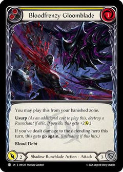 Bloodfrenzy Gloomblade (Yellow) (IAR124) - Usurp the Shadow Throne-1