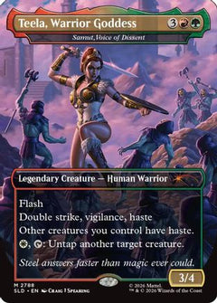 Teela, Warrior Goddess - Samut, Voice of Dissent (SLD-2788) - Secret Lair Drop Series-1