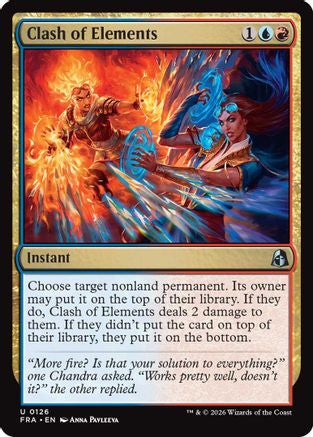 Clash of Elements (FRA-126) - Reality Fracture Foil-1