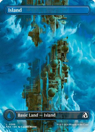 Island (Borderless) (0386) (FRA-386) - Reality Fracture Foil-1