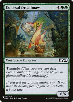 Colossal Dreadmaw (M21) (LIST-176) - The List Reprints-1