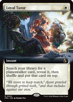 Loyal Tutor (Extended Art) (FRA-424) - Reality Fracture Foil-1