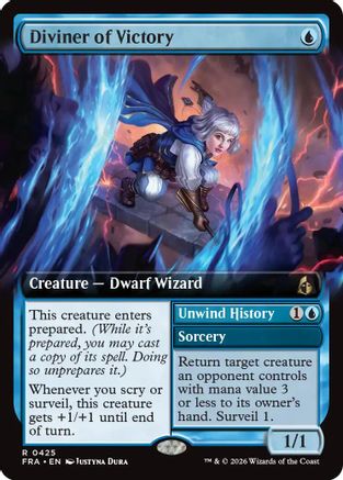Diviner of Victory (Extended) (FRA-425) - Reality Fracture Foil-1