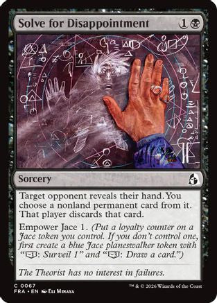 Solve for Disappointment (FRA-067) - Reality Fracture Foil-1