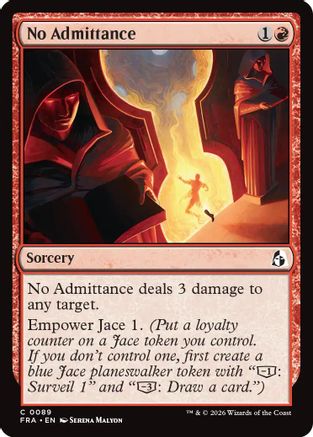 No Admittance (FRA-089) - Reality Fracture Foil-1