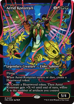 Aerid Konstrari (Showcase) (0407) (FRA-407) - Reality Fracture Foil-1