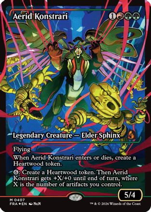 Aerid Konstrari (Showcase) (0407) (FRA-407) - Reality Fracture Foil-1