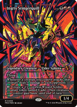 Ingris Stingerquill (Showcase) (0409) (FRA-409) - Reality Fracture Foil-1