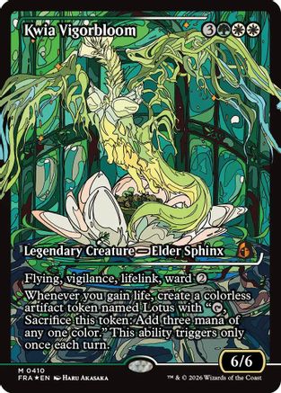 Kwia Vigorbloom (Showcase) (0410) (FRA-410) - Reality Fracture Foil-1