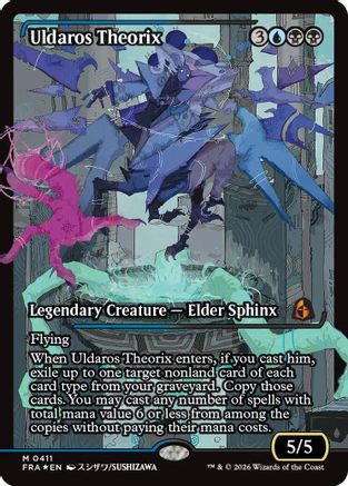 Uldaros Theorix (Showcase) (0411) (FRA-411) - Reality Fracture Foil-1