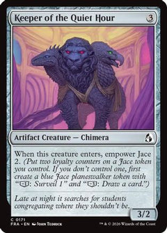 Keeper of the Quiet Hour (FRA-171) - Reality Fracture Foil-1