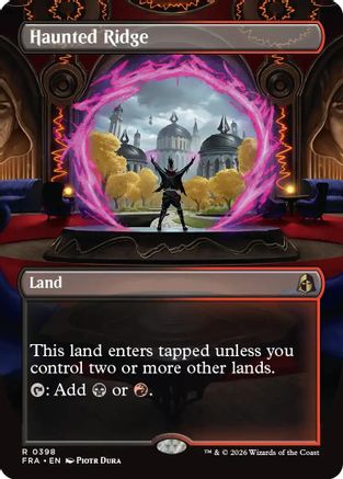 Haunted Ridge (Borderless) (FRA-398) - Reality Fracture Foil-1