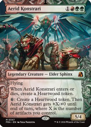 Aerid Konstrari (Showcase) (0347) (FRA-347) - Reality Fracture Foil-1