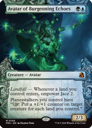 Avatar of Burgeoning Echoes (Showcase) (0348) (FRA-348) - Reality Fracture Foil-1