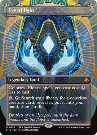 Eye of Ugin (Borderless) (SPG-159) - Special Guests Foil-1
