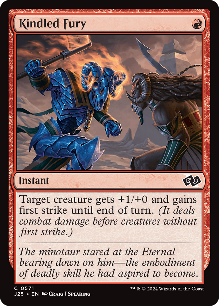 Kindled Fury [Foundations Jumpstart]-1
