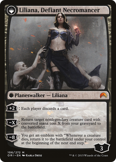 Liliana, Heretical Healer // Liliana, Defiant Necromancer [Secret Lair: From Cute to Brute]-2