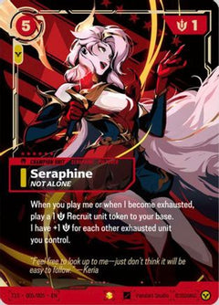 Seraphine, Not Alone (T1 Worlds Champion Signature Edition Bundle) (T1S 005/005) - Riftbound Promotional Cards Foil-1