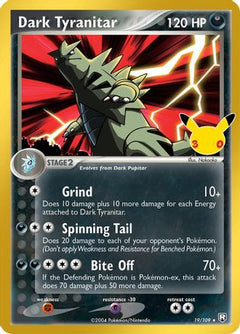 Dark Tyranitar 019  - Holofoil ME 30th Celebration Classic Collection - Classic Collection-1