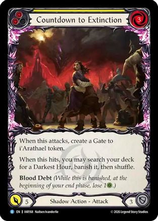 Countdown to Extinction (Yellow) (IAR168) - Usurp the Shadow Throne-1