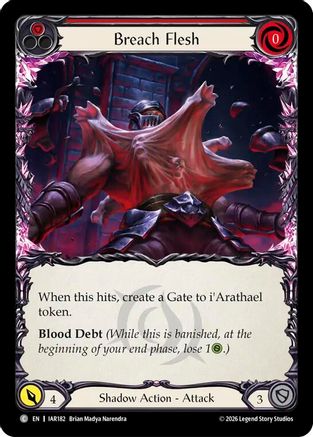 Breach Flesh (Red) (IAR182) - Usurp the Shadow Throne-1