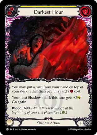 Darkest Hour (Yellow) (IAR210) - Usurp the Shadow Throne-1