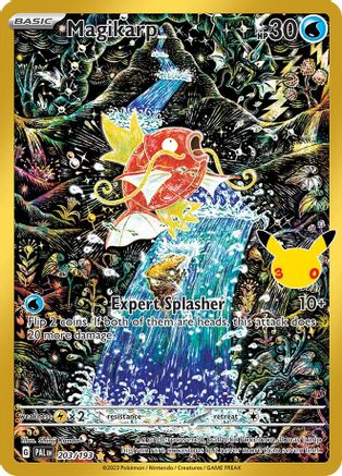 Magikarp 203  - Holofoil ME 30th Celebration Classic Collection - Classic Collection-1