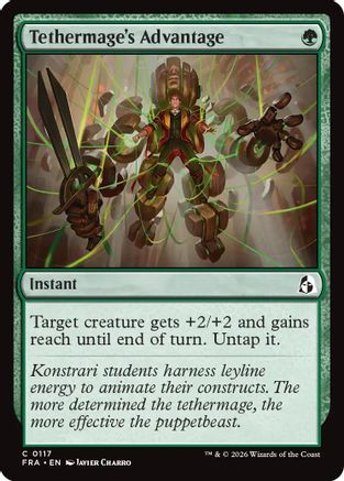 Tethermage's Advantage (FRA-117) - Reality Fracture Foil-1