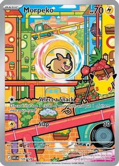 Morpeko 135/128  - Holofoil ME 30th Celebration - Illustration Rare-1