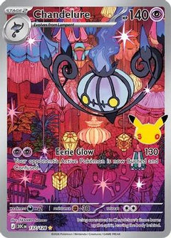 Chandelure 137/128  - Holofoil ME 30th Celebration - Illustration Rare-1