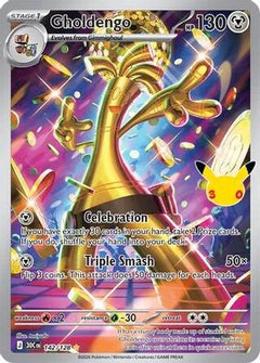 Gholdengo 142/128  - Holofoil ME 30th Celebration - Illustration Rare-1