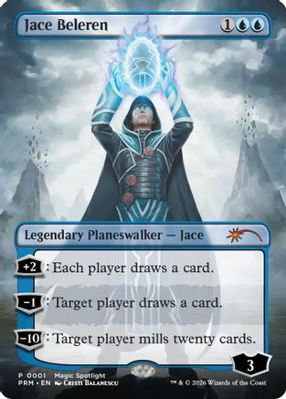 Jace Beleren (UMP-001) - Unique and Miscellaneous Promos Foil-1