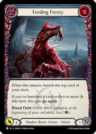 Feeding Frenzy (Blue) (IAR028) - Usurp the Shadow Throne-1