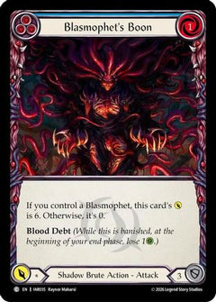 Blasmophet's Boon (IAR035) - Usurp the Shadow Throne Rainbow Foil-1