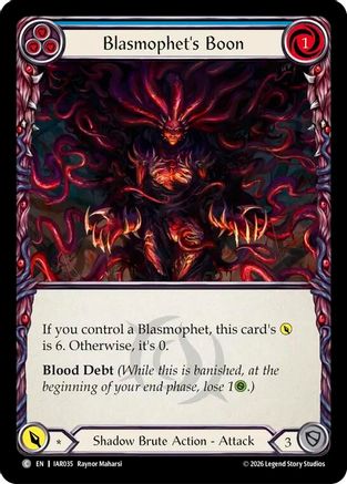 Blasmophet's Boon (IAR035) - Usurp the Shadow Throne-1